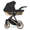 100 - carrito - Ivento Glam 2en1 - IVE-17 Black Pearl - chasis oro