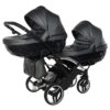 Carrito Bebé Gemelar Fluo V3 Slim - GRIS PLATA (2)