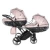 Carrito Bebé Gemelar Fluo V3 Slim - rosa plata (12)