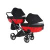 carritosdebebes.com-Junama-S-Line-Gemelar-Slim-Negro-Rojo (10)