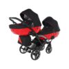 carritosdebebes.com-Junama-S-Line-Gemelar-Slim-Negro-Rojo (13)