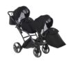 carritosdebebes.com-Junama-S-Line-Gemelar-Slim-Negro-Rojo (3)