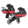 carritosdebebes.com-Junama-S-Line-Gemelar-Slim-Negro-Rojo (7)