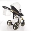Carrito Bebé Fluo V3 Glossy 2o3 en 1 Junama- blanco y ORO - CARRITOSDEBEBES.COM (9)