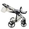 Carrito Bebé Fluo V3 Glossy 2o3 en 1 Junama- blanco y plata - CARRITOSDEBEBES.COM (8)