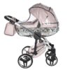 Carrito Bebé Fluo V3 Line Diamond Mirror Junama - ROSA - CARRITOSDEBEBES.COM (3)