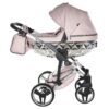 Carrito Bebé Fluo V3 Line Diamond Mirror Junama - ROSA - CARRITOSDEBEBES.COM (5)