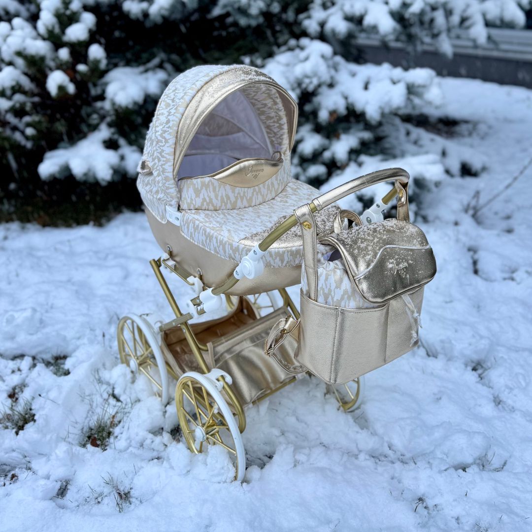 Carrito de muñecas Junama Zebra Oro