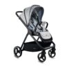 iBebe Ice negro y gris silla de paseo ergonómico y funcional