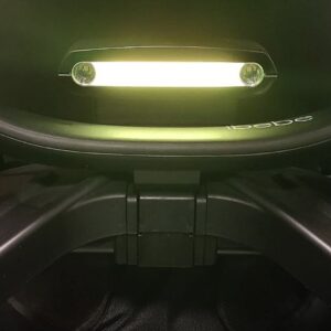 Carrito de bebé eléctrico ibebe Drive con sistema de frenado inteligente luz led