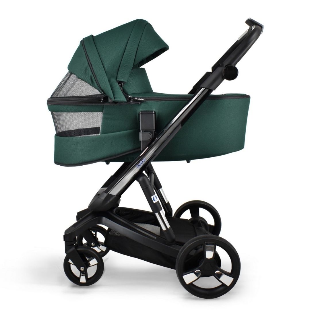 iBebe istop follow me electrónico tejido green capazo