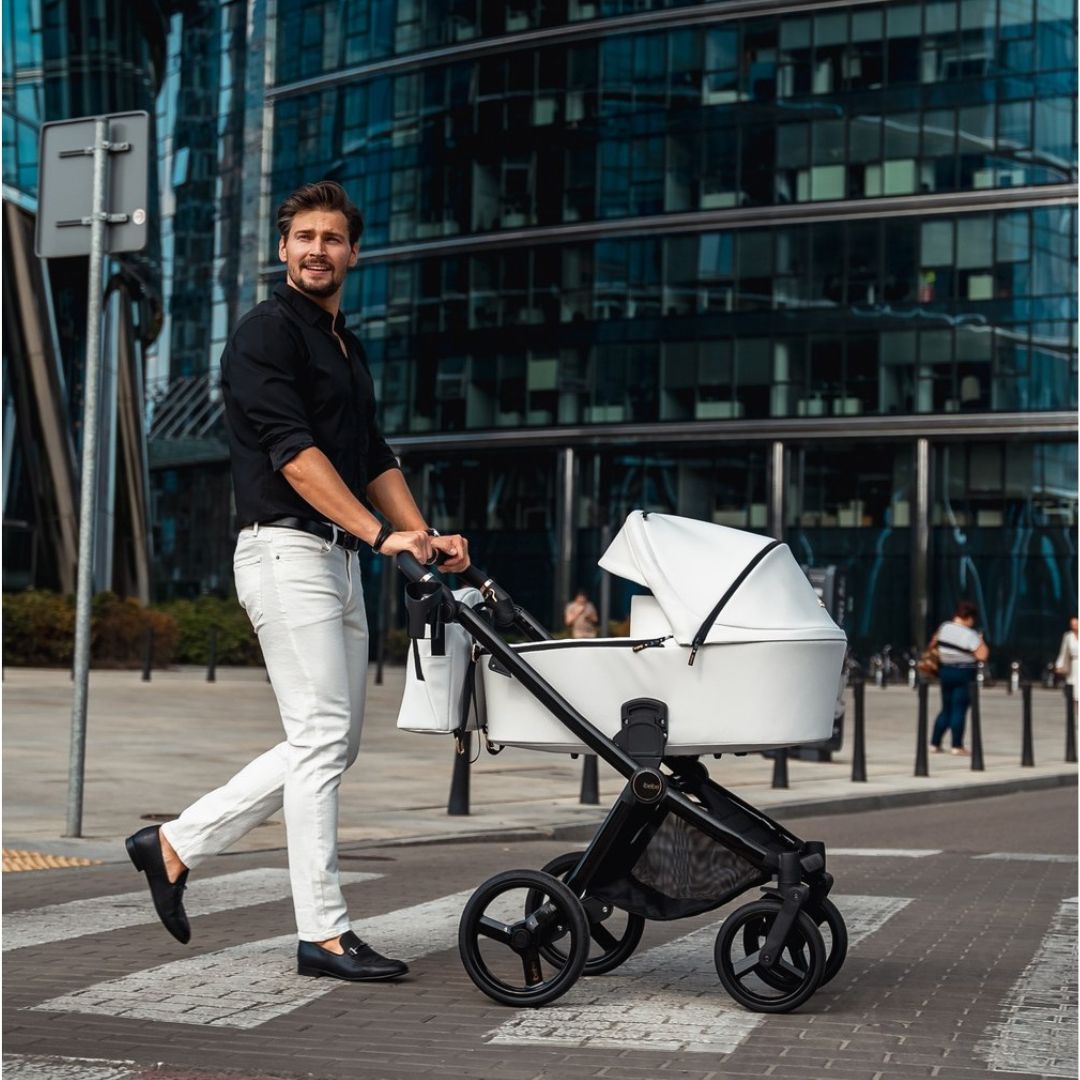 iBebe-Gloss-eco-menta - carritosdebebes.com (10) iBebe Gloss eco blanco capazo para recién nacido hasta 9kg y silla de paseo hasta 22kg con saco de dormir comodidad absoluta y funcionalidad diseño cautivador