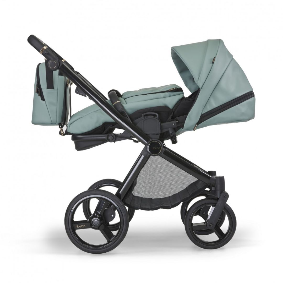 iBebe-Gloss-eco-menta - carritosdebebes.com (9) iBebe Gloss eco menta silla de paseo hasta 22kg con saco de dormir comodidad absoluta y funcionalidad diseño cautivador