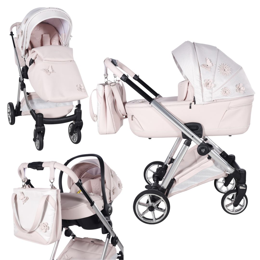 Carrito de bebé Junama Fleur 2 o 3 piezas