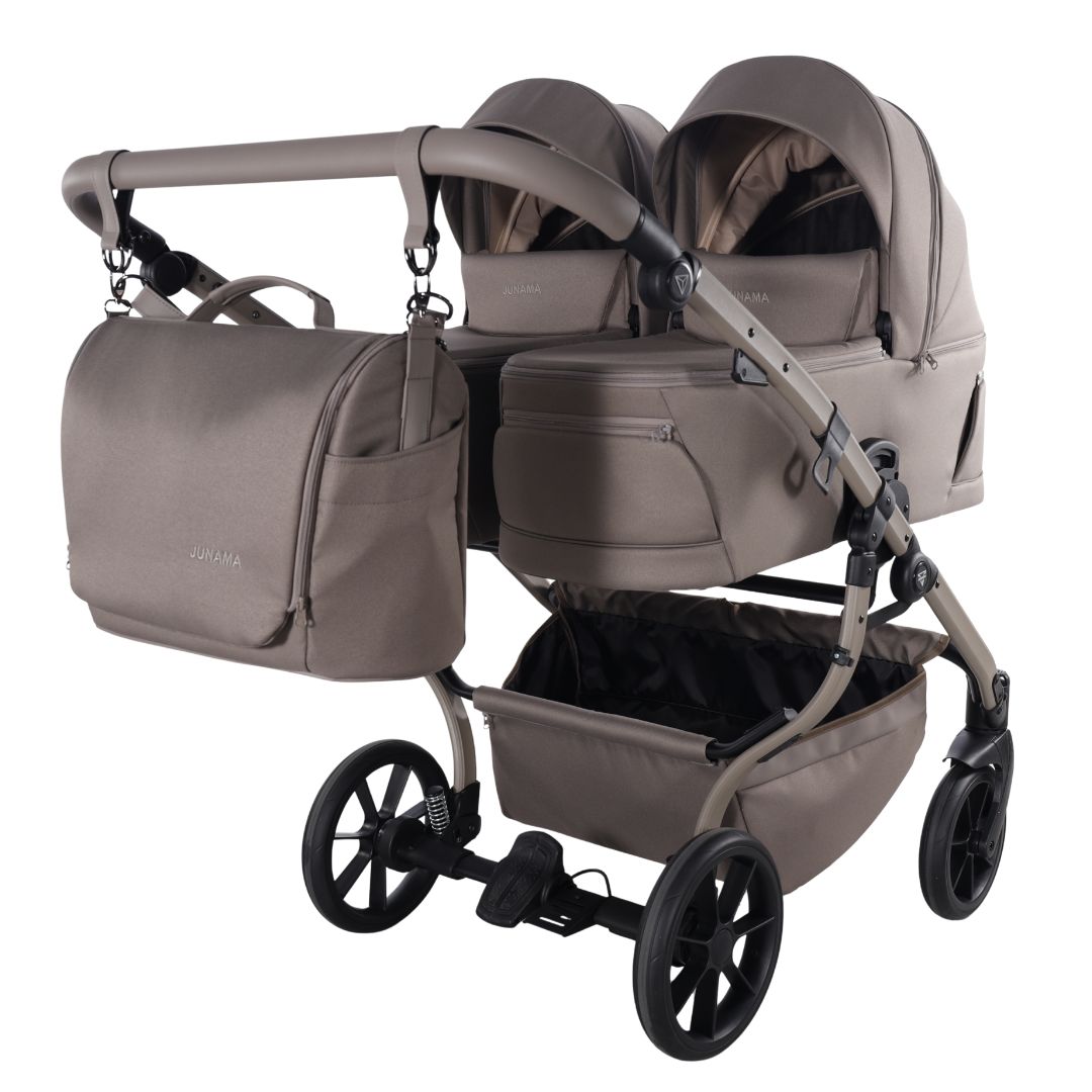 Carrito Bebé JUNAMA Gemelar TERMO V4 DUO- 78CM