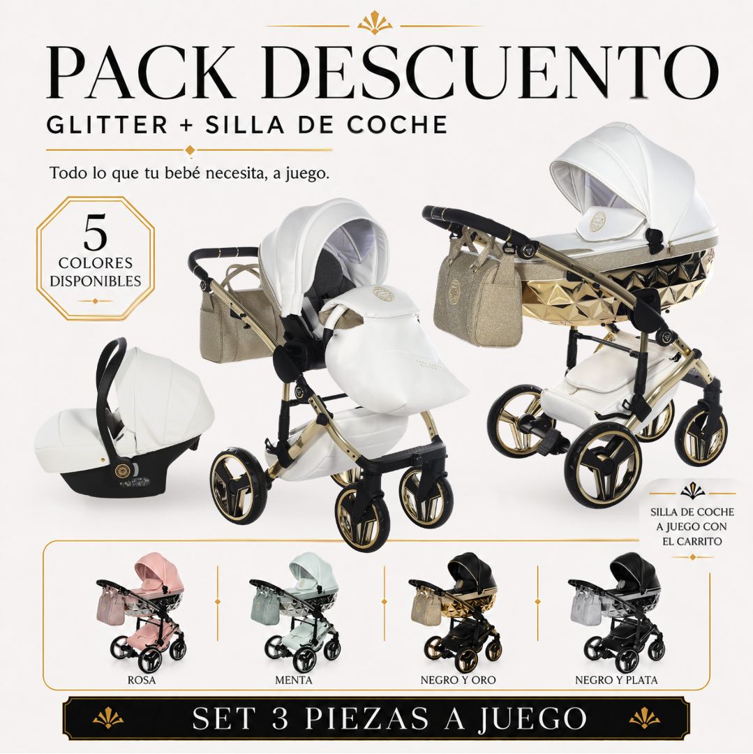 PACK LIMITADO 3 PIEZAS HAND CRAFT GLITTER JUNAMA