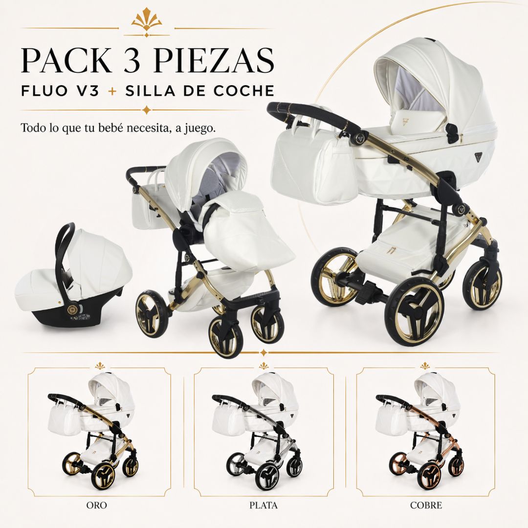 PACK LIMITADO 3 PIEZAS Junama Fluo V3 Blanco