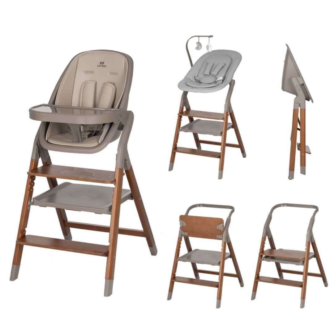 Tumbona, trona, silla y torre de aprendizaje Carrello Ergo